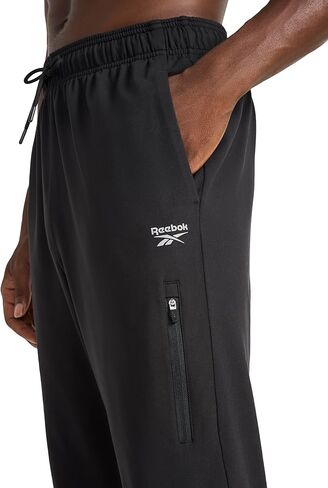 بنطال Slam Dunk Cinch للرجال من Reebok، مقاس قياسي، درزة داخلية 31 بوصة، نسيج بولي جيرسي مطاطي خفيف الوزن in Kuwait