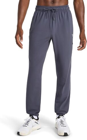 بنطال Slam Dunk Cinch للرجال من Reebok، مقاس قياسي، درزة داخلية 31 بوصة، نسيج بولي جيرسي مطاطي خفيف الوزن in Kuwait