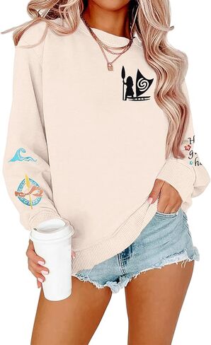SFHFY Magic Kingdom Sweatshirt Women: Princess Sweater Lightweight Magical Castle Pullover Family Vacation Shirt Top in Saudi Arabia