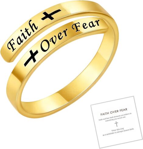 I Fcking Need You Ring For Women, Open Adjustable Stainless Steel I F Love You Ring Engraved Heart Spiral Wrap Twist Vintage Romantic Promise Rings Inspirational Jewelry for Wife Girlfriend Boyfriend in Saudi Arabia