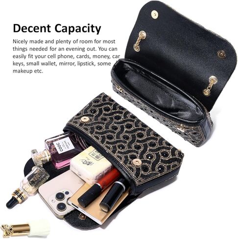 Rhinestone Clutch Purses for Women Crystal Evening Handbag Sparkly Shoulder Bag Crossbody Bag for Cocktail Prom Party in Saudi Arabia