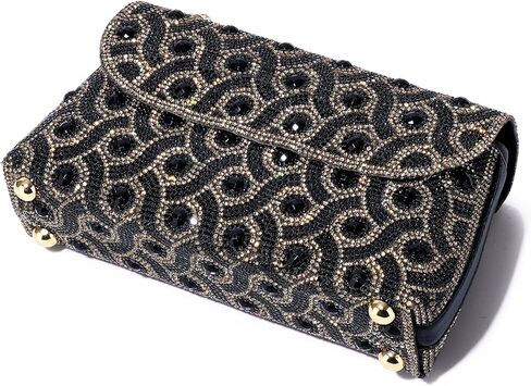 Rhinestone Clutch Purses for Women Crystal Evening Handbag Sparkly Shoulder Bag Crossbody Bag for Cocktail Prom Party in Saudi Arabia