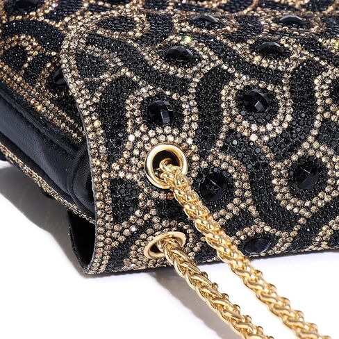 Rhinestone Clutch Purses for Women Crystal Evening Handbag Sparkly Shoulder Bag Crossbody Bag for Cocktail Prom Party in Saudi Arabia