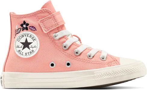 Converse Girls' Chuck Taylor All Star Embroidered Flowers Easy-On High Top Sneaker in Saudi Arabia