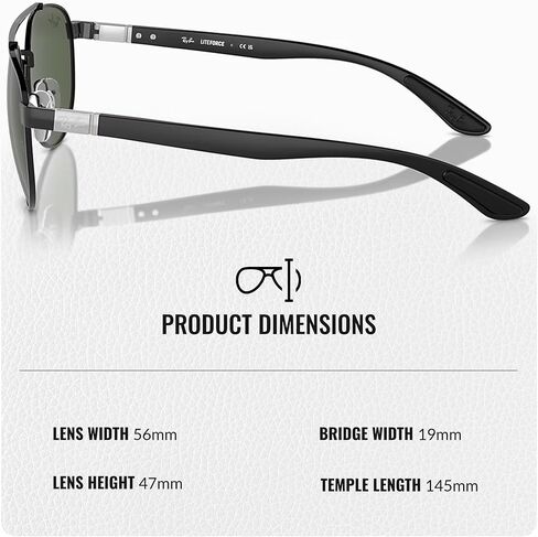 Ray-Ban RB3736 Square-Round Shaped Sunglasses for Men & Women with Official RAYBAN Eyewear Kit in Saudi Arabia