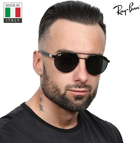 Ray-Ban RB3736 Square-Round Shaped Sunglasses for Men & Women with Official RAYBAN Eyewear Kit in Saudi Arabia