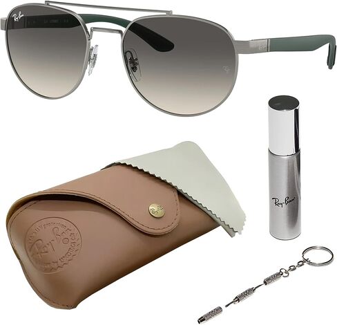 Ray-Ban RB3736 Square-Round Shaped Sunglasses for Men & Women with Official RAYBAN Eyewear Kit in Saudi Arabia