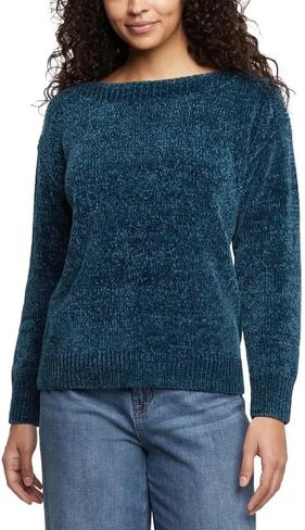 Orvis Women’s Boatneck Chenille Sweater - Soft Textured Knit Cozy Pullover - Midweight in Saudi Arabia