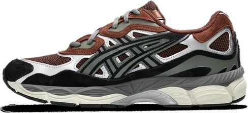 ASICS Gel-NYC - Men's (Black/Brown/Silver) in Saudi Arabia