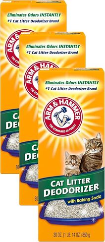 ARM & HAMMER CAT DEODORIZER ROALIZER ELIMINATOR مع صودا الخبز ، 20 أوقية. 6 حزمة in Kuwait