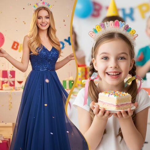 عصابة رأس لعيد الميلاد للفتيات، تاج أعياد ميلاد الأميرة للنساء والفتيات، إكسسوارات شعر تاج عيد ميلاد سعيد باللون الوردي in Kuwait