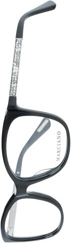 Guess By Marciano GM0281 Eyeglass Frames - Shiny Black Frame, 54 mm Lens Diameter GM028154001 in Saudi Arabia