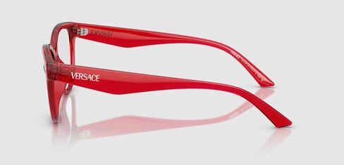 Versace Eyeglasses VE 3365 U 5495 Red in Saudi Arabia