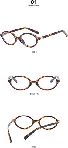 Oval Small Frame Retro Plain Eyeglasses Frame for Women Small Oval Sunglasses Sunglasses for Women Men Fashion Retro 90s Vintage Shades in Saudi Arabia