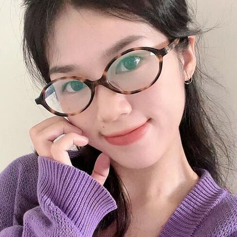 Oval Small Frame Retro Plain Eyeglasses Frame for Women Small Oval Sunglasses Sunglasses for Women Men Fashion Retro 90s Vintage Shades in Saudi Arabia