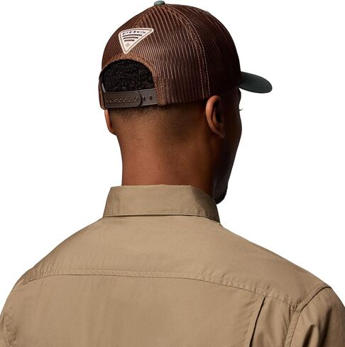 كولومبيا للجنسين PHG Game Flag Mesh Snap Back، علم البركة/التبغ/الصيد، مقاس واحد in Kuwait