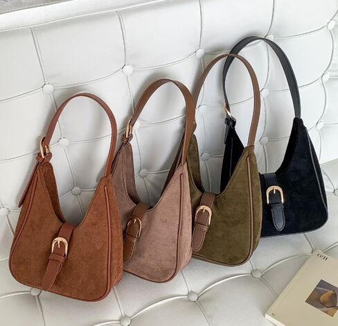 مترهل الجلد المدبوغ السرج المتشرد حقائب النساء لطيف تحت الإبط حقيبة كتف الهلال Crossbody المحافظ السفر الحقائب حقيبة يد 2025 in Saudi Arabia