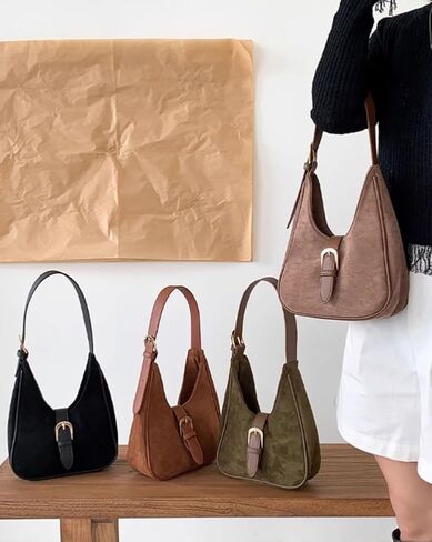 مترهل الجلد المدبوغ السرج المتشرد حقائب النساء لطيف تحت الإبط حقيبة كتف الهلال Crossbody المحافظ السفر الحقائب حقيبة يد 2025 in Saudi Arabia