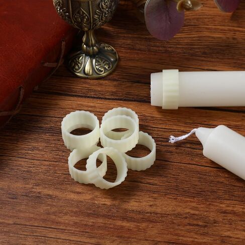 Rubber Taper Candle Hugger Grips Rings Holders 8PCS Silicone Taper Candle Grippers Hugger Gaskets Upright Fitters Holders Candles Rings Gripper for Weddings Appointment Festivals and Home Decor in Saudi Arabia