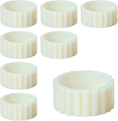 Rubber Taper Candle Hugger Grips Rings Holders 8PCS Silicone Taper Candle Grippers Hugger Gaskets Upright Fitters Holders Candles Rings Gripper for Weddings Appointment Festivals and Home Decor in Saudi Arabia