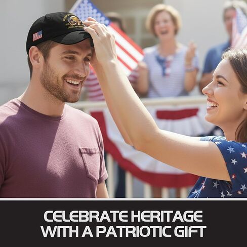 United States 250th Anniversary Hat for Men & Women Adjustable Baseball Cap with Eagle & Flag Design for Patriotic Americans in Saudi Arabia