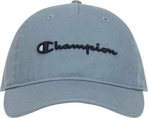 Champion Womens Script Embroidery Washed Cotton Twill Adjustable Baseball Cap in Saudi Arabia