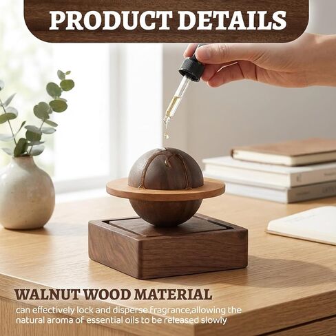 Passive Essential Oil Diffuser, Clay Disc for Essential Oil, Travel Essential Oil Diffuser Suitable for Home, Office, Car and Yoga Spaces in Saudi Arabia