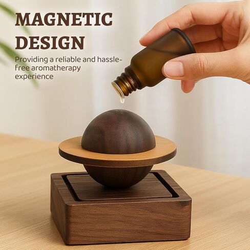 Passive Essential Oil Diffuser, Clay Disc for Essential Oil, Travel Essential Oil Diffuser Suitable for Home, Office, Car and Yoga Spaces in Saudi Arabia