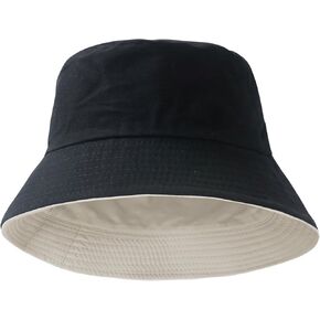 Bucket Hat for Men Women Cotton Sun Hats Unisex Packable Bucket Hats Summer Travel Beach Cap in Saudi Arabia