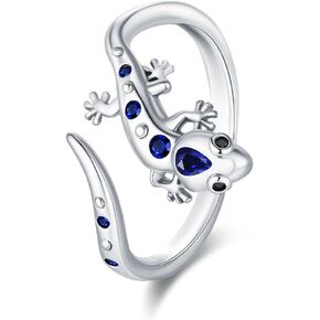 925 Sterling Silver Coral Snake Ring for Women Halloween Gothic Snake Rings Vinatge Dragon Earrings for Cosplay Costume Accessoires in Kuwait