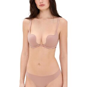 Fleur du Mal Women's Le Stretch Micro U-Plunge Bra in Saudi Arabia