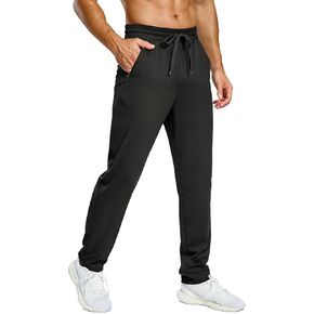 صوف رجال Auxo مبطن مع الركض مع جيوب السوستة مقاومة الشتاء مدبب السراويل المدب in Kuwait