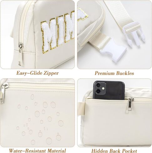 Mimi Crossbody Bag, Gifts for Grandma From Grandchildren, Holiday Belt Bag Fanny Packs, Birthday Christmas Purse Gifts For MIMI from Grandson Granddaughter (Mimi) in Saudi Arabia