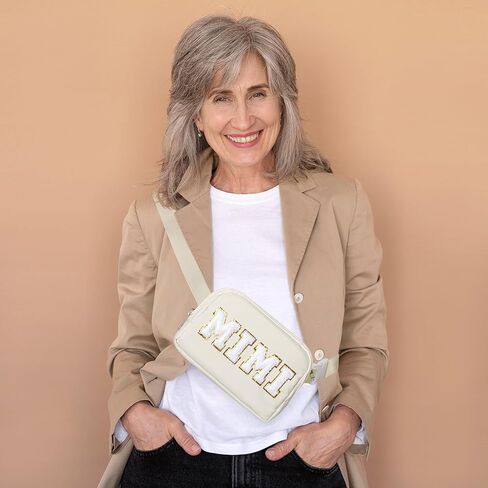 Mimi Crossbody Bag, Gifts for Grandma From Grandchildren, Holiday Belt Bag Fanny Packs, Birthday Christmas Purse Gifts For MIMI from Grandson Granddaughter (Mimi) in Saudi Arabia