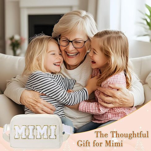 Mimi Crossbody Bag, Gifts for Grandma From Grandchildren, Holiday Belt Bag Fanny Packs, Birthday Christmas Purse Gifts For MIMI from Grandson Granddaughter (Mimi) in Saudi Arabia