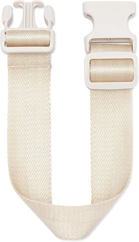 Parker Baby Adjustable Belt Bag Extender | Seamless Match for Mom's Belt Bag | Extendable up to 15" | Maternity-Friendly | Cross Body Bag Extender, Fanny Pack Extender Strap - Cream in Saudi Arabia