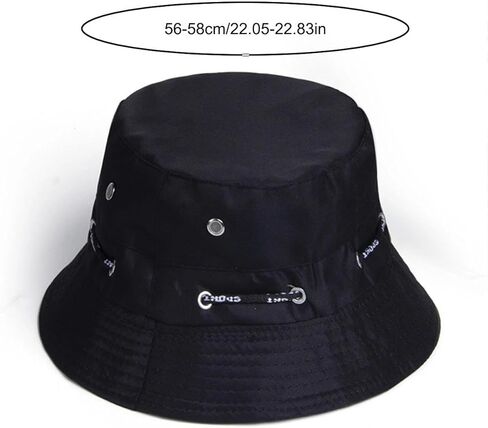1PCS Spring Summer Men Women Bucket Hat Hiking Camping Bucket Hat 22.05-22.83in in Saudi Arabia