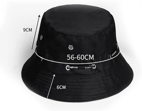 1PCS Spring Summer Men Women Bucket Hat Hiking Camping Bucket Hat 22.05-22.83in in Saudi Arabia