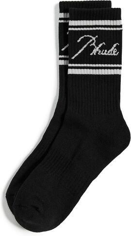 Rhude Men's Script Logo Socks in Saudi Arabia