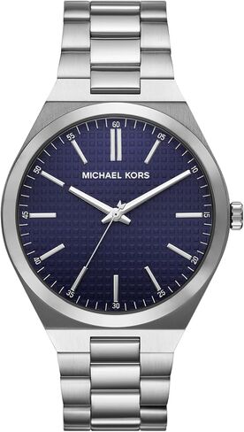 Michael Kors Men's Lennox Three-Hand Stainless Steel Bracelet Watch (Model: MK9227) in Kuwait