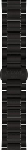 Tissot PRC 100 Solar, Black PVD Dial, 39mm Watch for Men, Blavk PVD Stainless Steel Bracelet, Solar Quartz Movement, T1514223305100 in Saudi Arabia