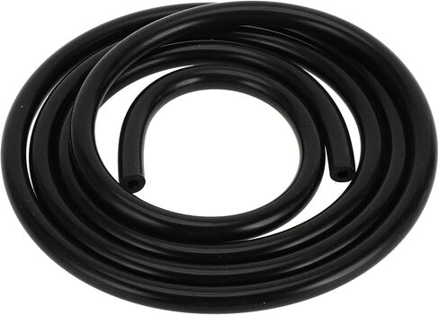 Silicone Vacuum Tubing Hose Engine 5.5FT 1/16" 2mm ID 2.5mm Thickness for Ford Automotive Vacuum Line Silicone Black High Temperature in Kuwait