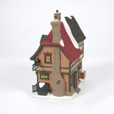 القسم 56 مبنى Dicken's a Christmas Carol Village Cornhill Shoppes Lit، 7.33 بوصة، متعدد الألوان in Kuwait