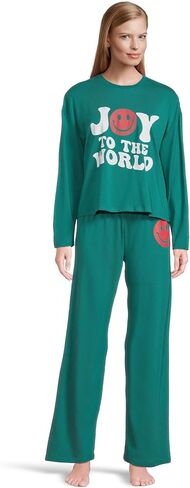 PJ Salvage womens Cotton Modal Jersey Softee Pajama Set in Saudi Arabia