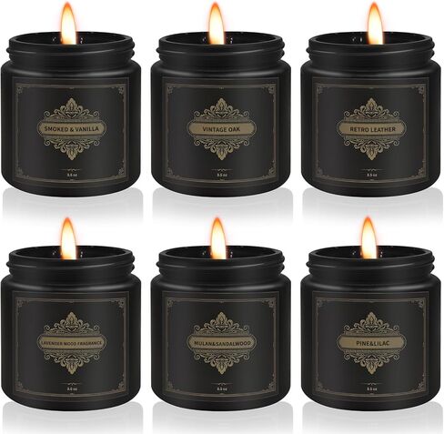 8 Pack Scented Candles Gift Set,Candle Gift for Women, Candle for Home Scented，Perfect Candles Gifts Set for Women, Mum Gifts, Birthdays, Weddings, Christmas, Yoga, Bath in Saudi Arabia