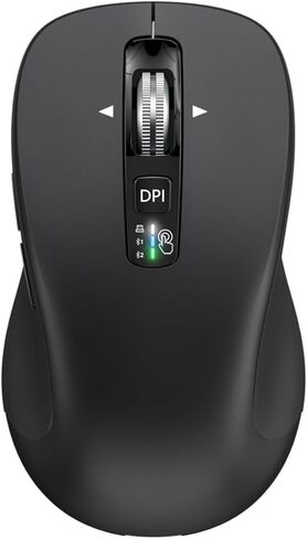 S360 Wireless Mouse, Full-Size Silent Mouse, 36-Month Battery Life, 1000-3000 Adjustable DPI, 2.4GHz USB Receiver, 4 Way Navigation for Computer, Laptop, PC, Chromebook, Notebook. in Saudi Arabia
