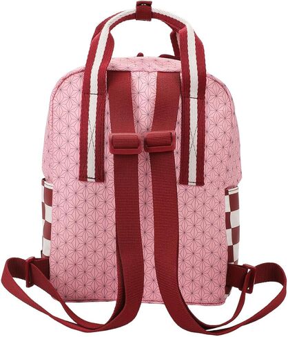 Bioworld Demon Slayer Logo Cotton Canvas Women's Pink Mini Backpack in Saudi Arabia