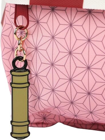 Bioworld Demon Slayer Logo Cotton Canvas Women's Pink Mini Backpack in Saudi Arabia