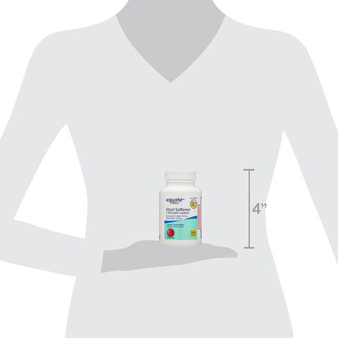 Equate Stool Softener Plus Stimulant Laxative Tablets for Constipation, 240 Count and Card Gift Private Label in Saudi Arabia