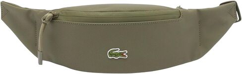 Lacoste Men's LCST Zipped Belt Bag, Ivy Green, One Size in Saudi Arabia